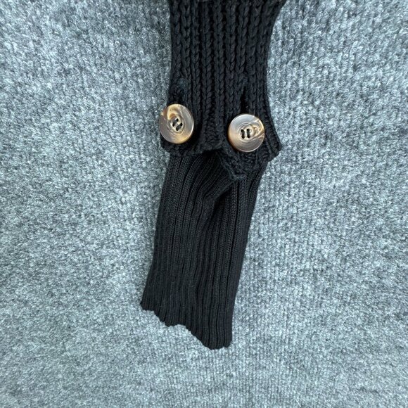 Leonard St Sweater Womens Medium Pullover Brown Black Mohair Wool Blend Knit - Picture 7 of 14